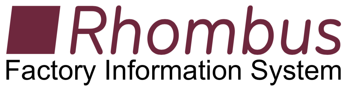 Rhombus Factory Information System logo